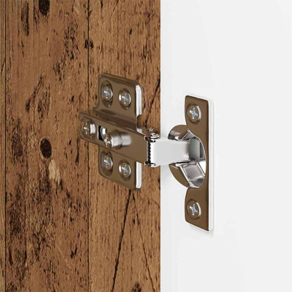 TV-Wandschrank Altholz 59,5 x 31 x 80 cm Holzwerkstoff