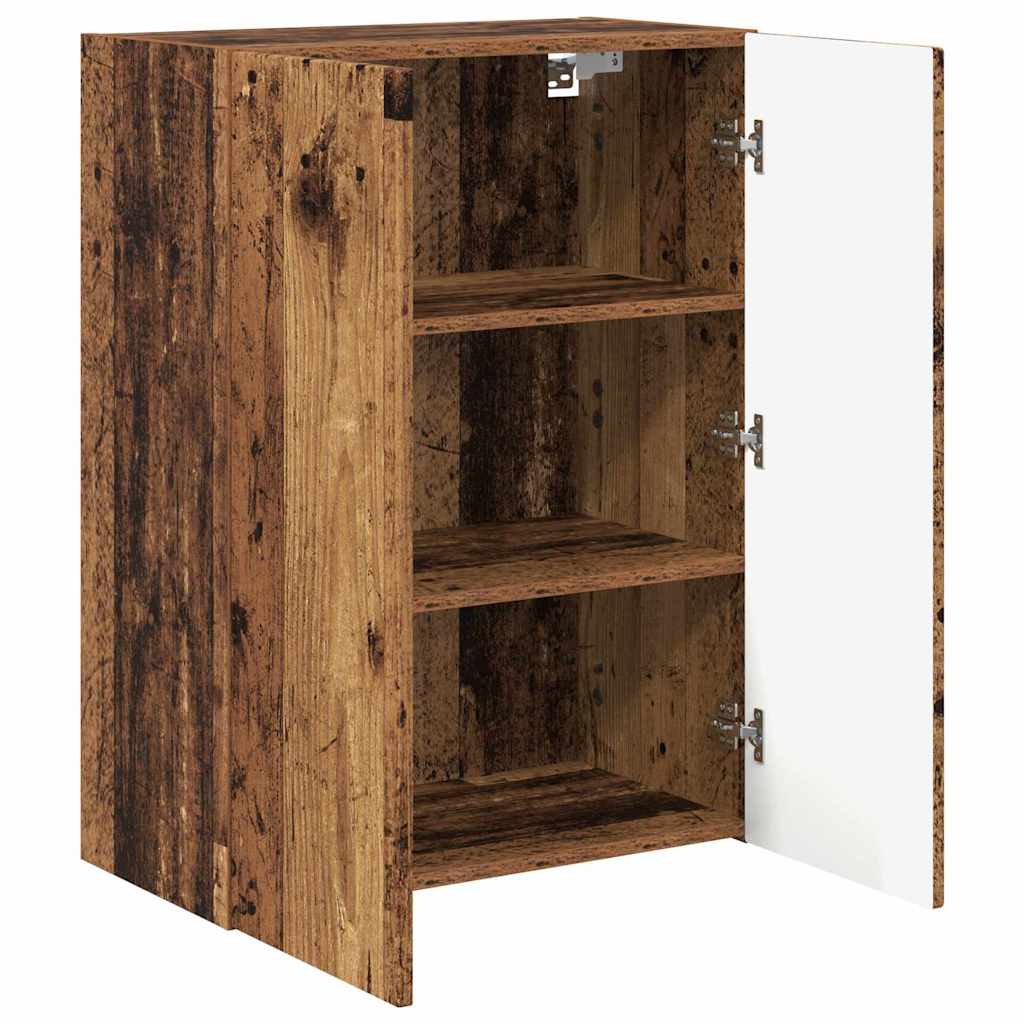 TV-Wandschrank Altholz 59,5 x 31 x 80 cm Holzwerkstoff