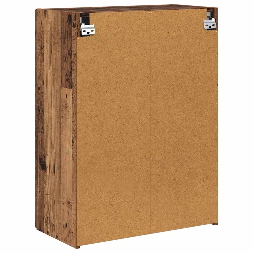 TV-Wandschrank Altholz 59,5 x 31 x 80 cm Holzwerkstoff