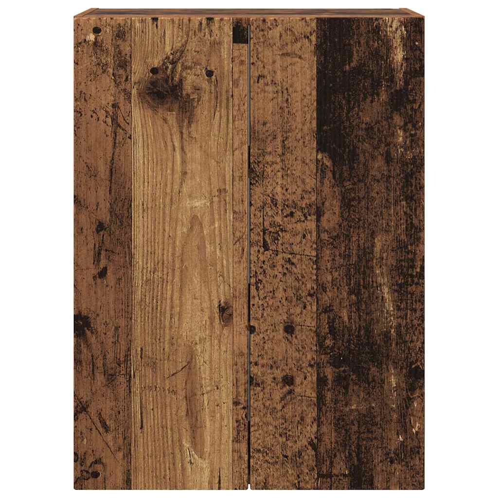 TV-Wandschrank Altholz 59,5 x 31 x 80 cm Holzwerkstoff