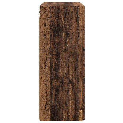 TV-Wandschrank Altholz 59,5 x 31 x 80 cm Holzwerkstoff