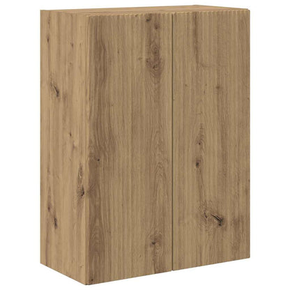 TV-Wandschrank Artisan-Eiche 59,5 x 31 x 80 cm Holzwerkstoff
