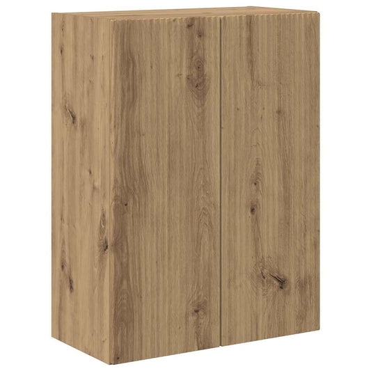 TV-Wandschrank Artisan-Eiche 59,5 x 31 x 80 cm Holzwerkstoff
