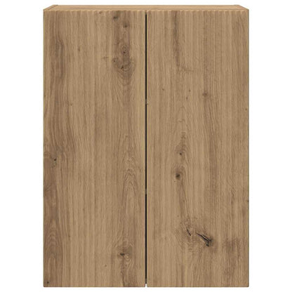 TV-Wandschrank Artisan-Eiche 59,5 x 31 x 80 cm Holzwerkstoff