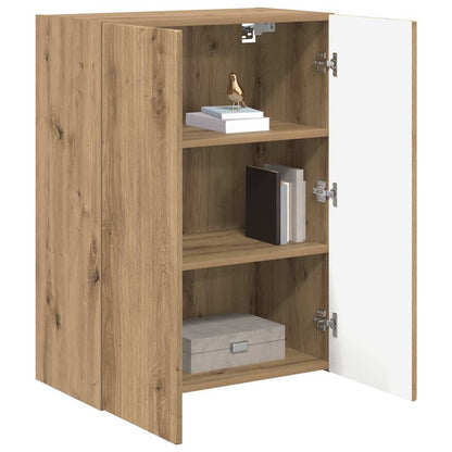 TV-Wandschrank Artisan-Eiche 59,5 x 31 x 80 cm Holzwerkstoff