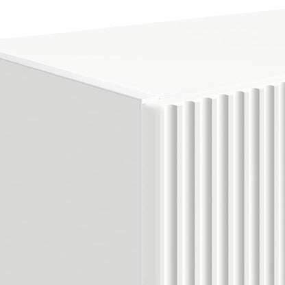 TV-Wandschrank Weiß 59,5 x 31 x 100 cm Holzwerkstoff