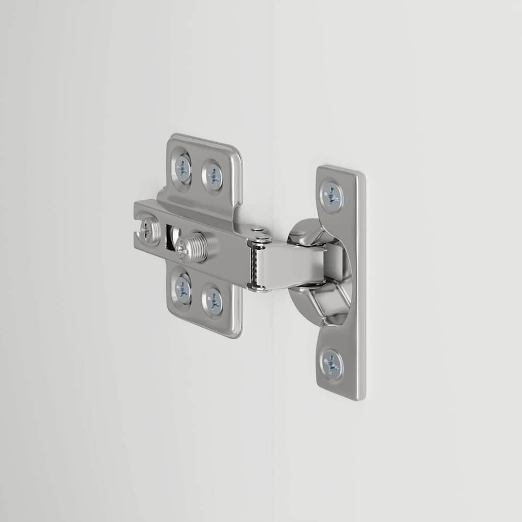 TV-Wandschrank Weiß 59,5 x 31 x 100 cm Holzwerkstoff