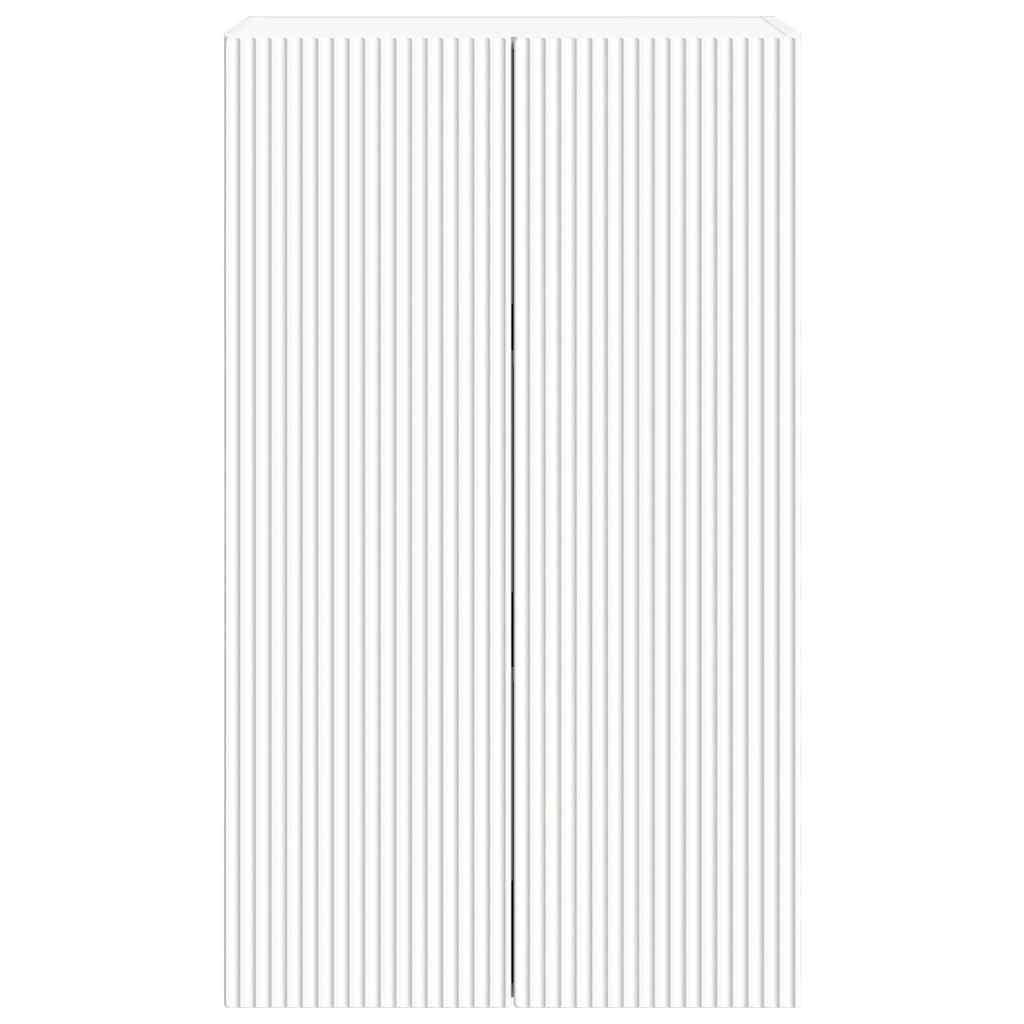 TV-Wandschrank Weiß 59,5 x 31 x 100 cm Holzwerkstoff