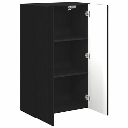 TV-Wandschrank Schwarz 59,5 x 31 x 100 cm Holzwerkstoff