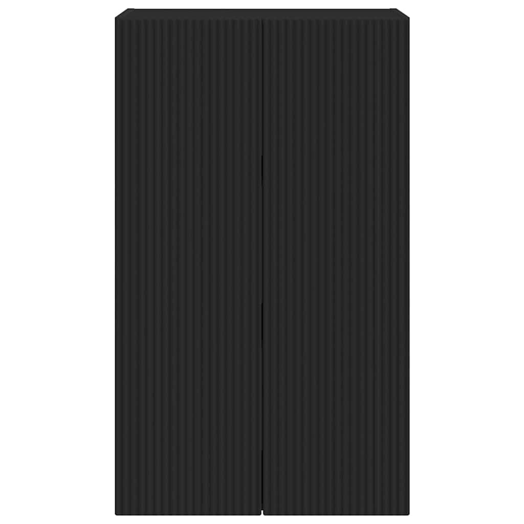 TV-Wandschrank Schwarz 59,5 x 31 x 100 cm Holzwerkstoff