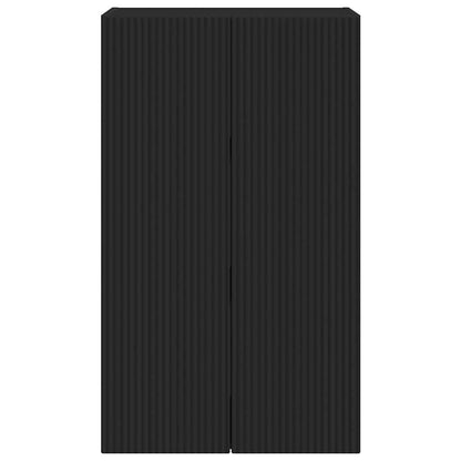 TV-Wandschrank Schwarz 59,5 x 31 x 100 cm Holzwerkstoff