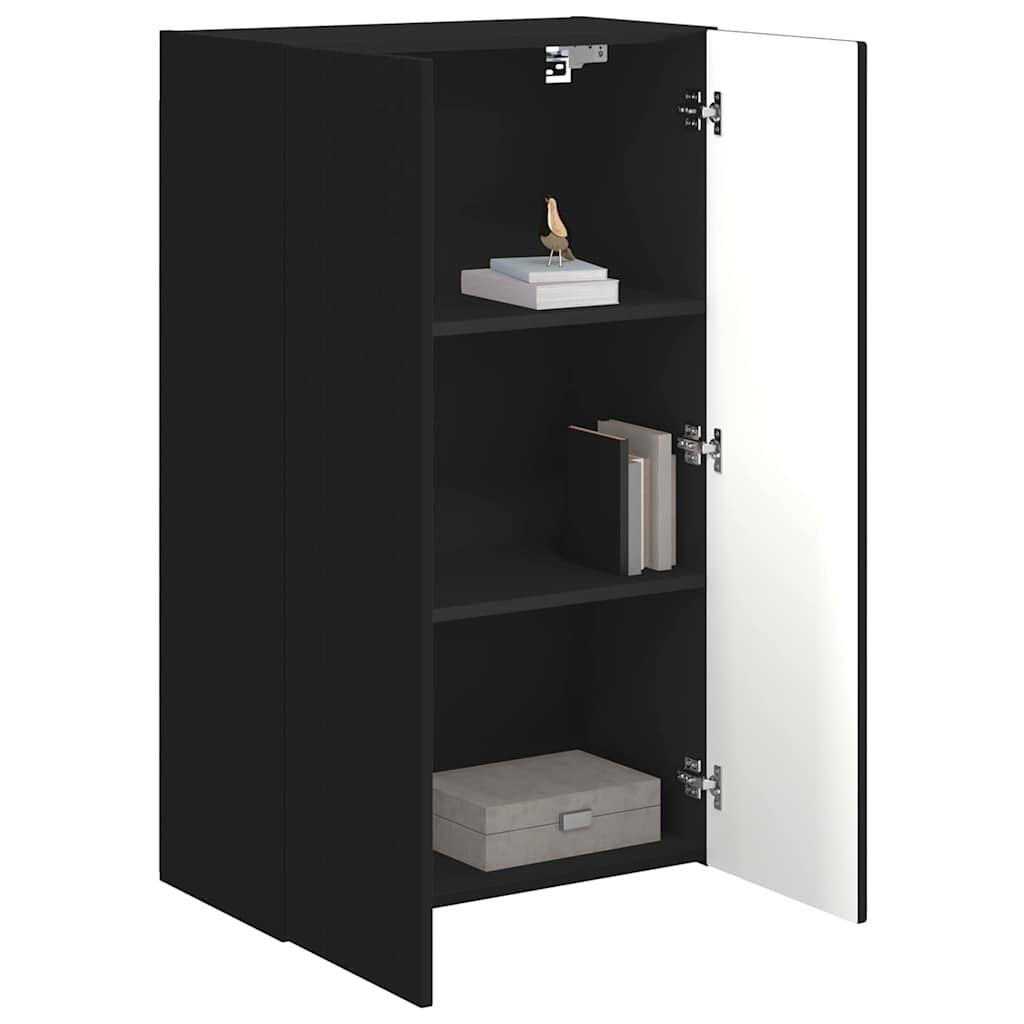 TV-Wandschrank Schwarz 59,5 x 31 x 100 cm Holzwerkstoff