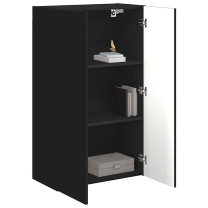 TV-Wandschrank Schwarz 59,5 x 31 x 100 cm Holzwerkstoff