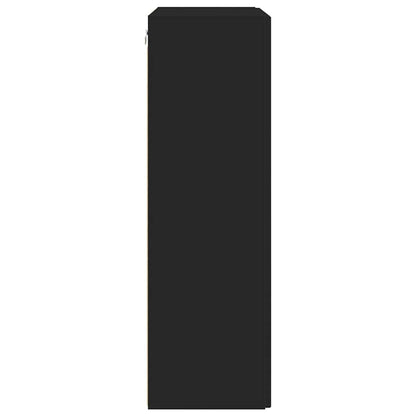 TV-Wandschrank Schwarz 59,5 x 31 x 100 cm Holzwerkstoff