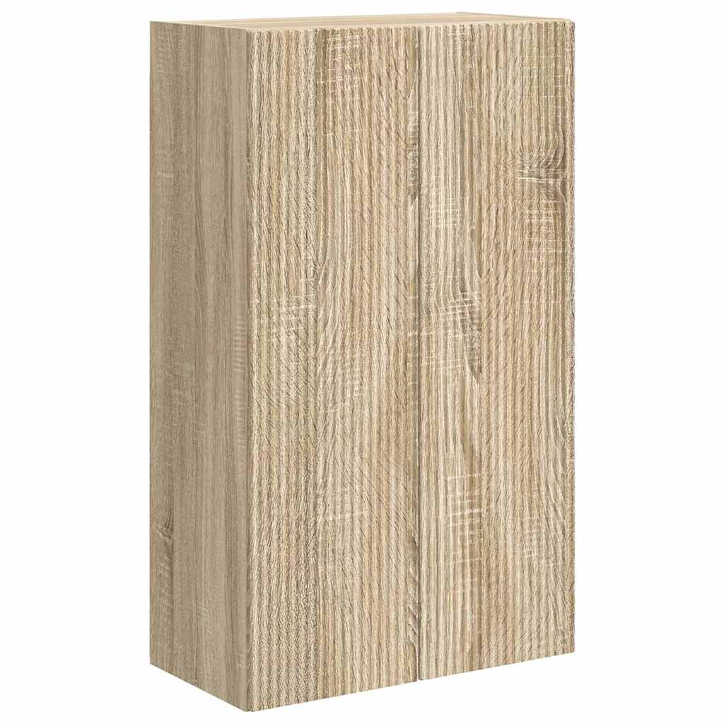 TV-Wandschrank Sonoma-Eiche 59,5 x 31 x 100 cm Holzwerkstoff