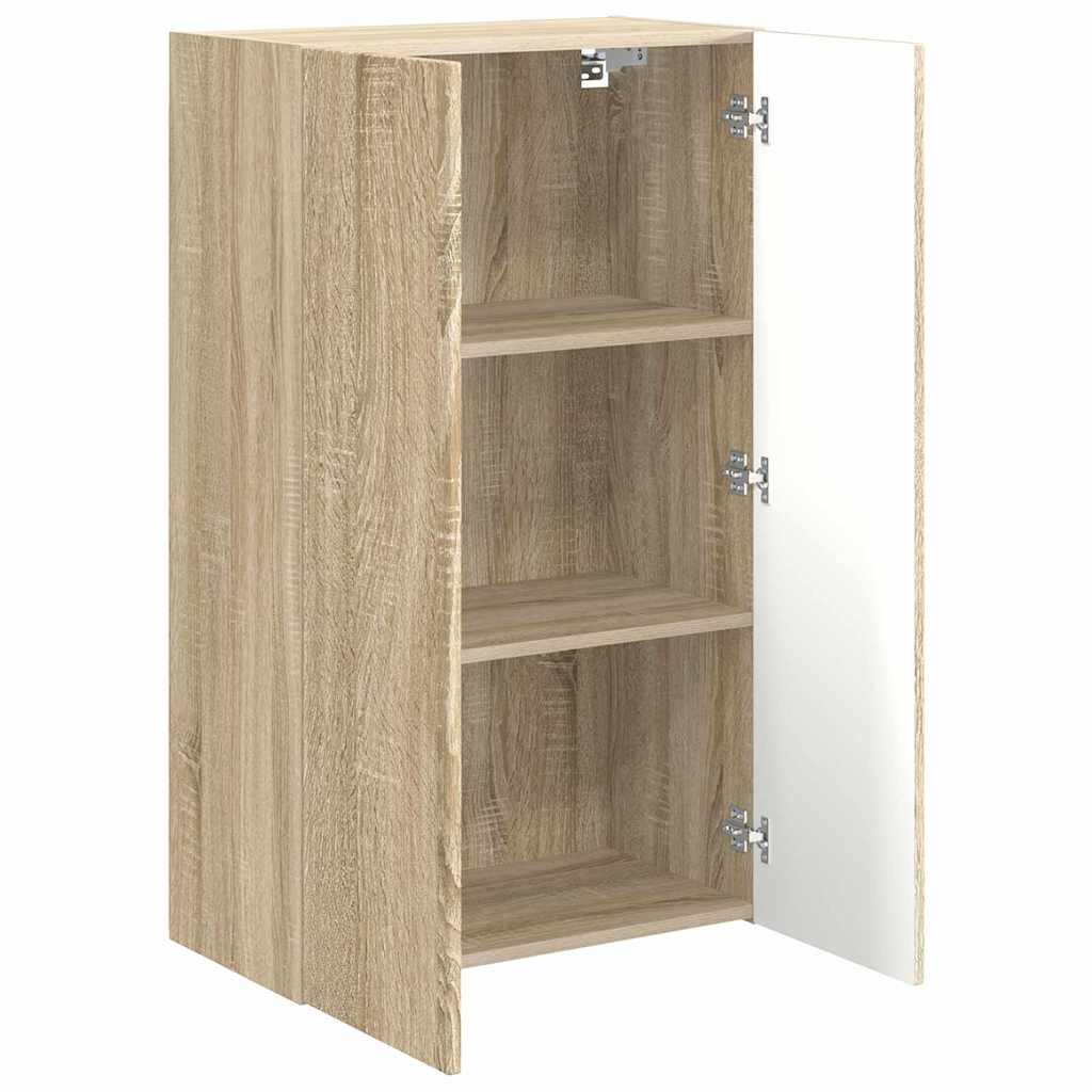 TV-Wandschrank Sonoma-Eiche 59,5 x 31 x 100 cm Holzwerkstoff
