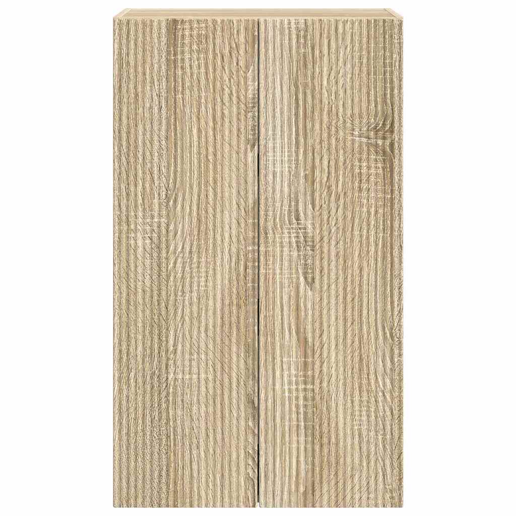 TV-Wandschrank Sonoma-Eiche 59,5 x 31 x 100 cm Holzwerkstoff