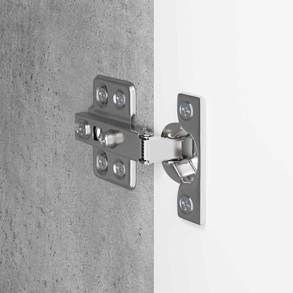 TV-Wandschrank Beton Grau 59,5 x 31 x 100 cm Holzwerkstoff