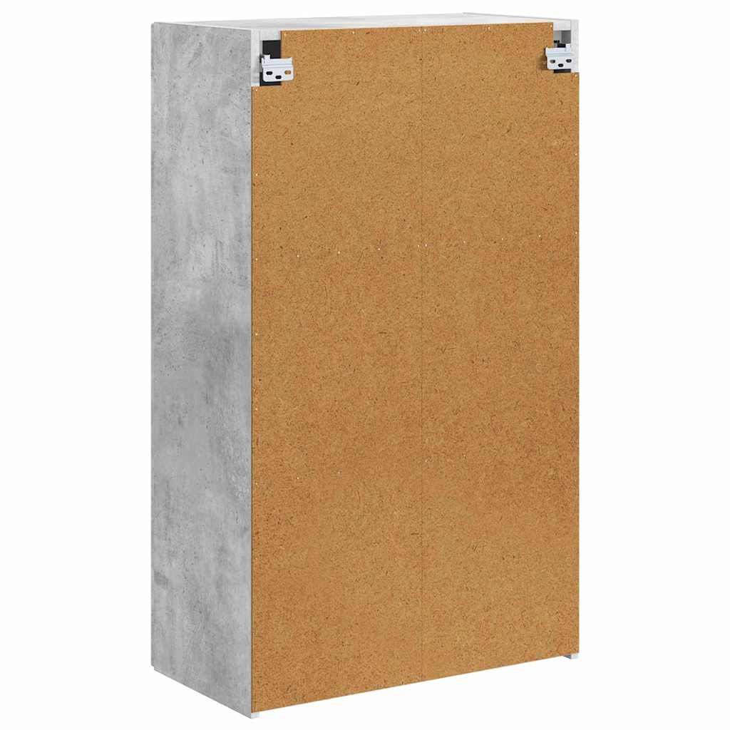 TV-Wandschrank Beton Grau 59,5 x 31 x 100 cm Holzwerkstoff