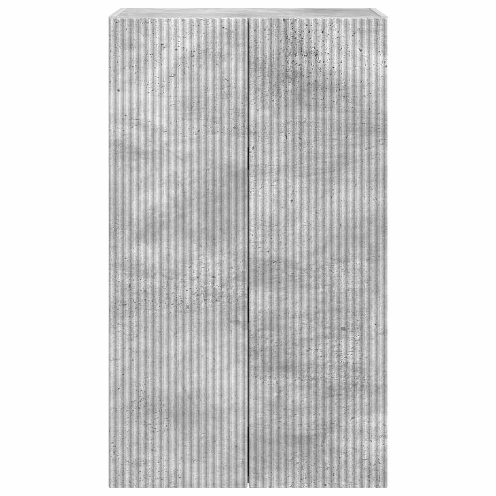 TV-Wandschrank Beton Grau 59,5 x 31 x 100 cm Holzwerkstoff