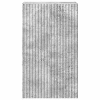 TV-Wandschrank Beton Grau 59,5 x 31 x 100 cm Holzwerkstoff
