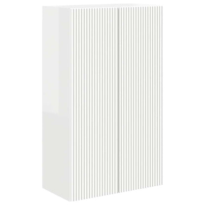 TV-Wandschrank Hochglanz Weiß 59,5 x 31 x 100 cm Holzwerkstoff