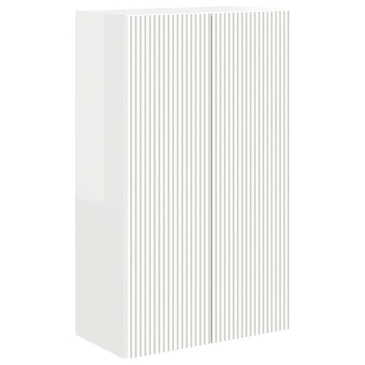 TV-Wandschrank Hochglanz Weiß 59,5 x 31 x 100 cm Holzwerkstoff