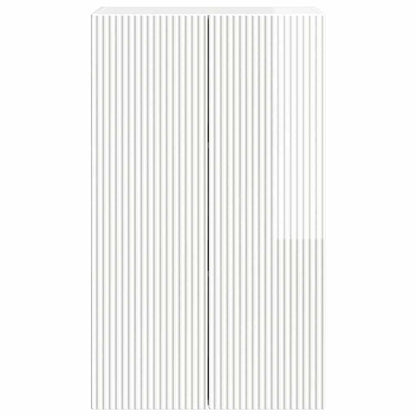 TV-Wandschrank Hochglanz Weiß 59,5 x 31 x 100 cm Holzwerkstoff