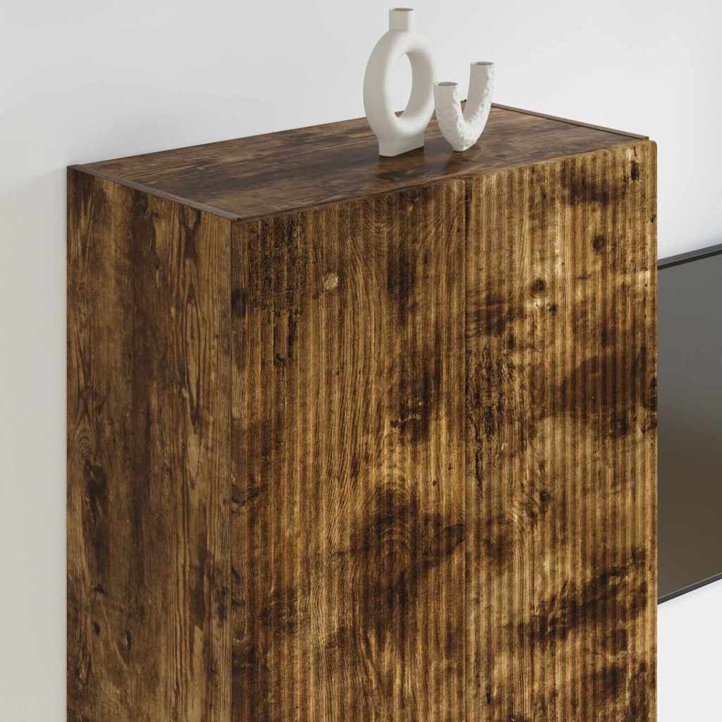 TV-Wandschrank Geräucherte Eiche 59,5 x 31 x 100 cm