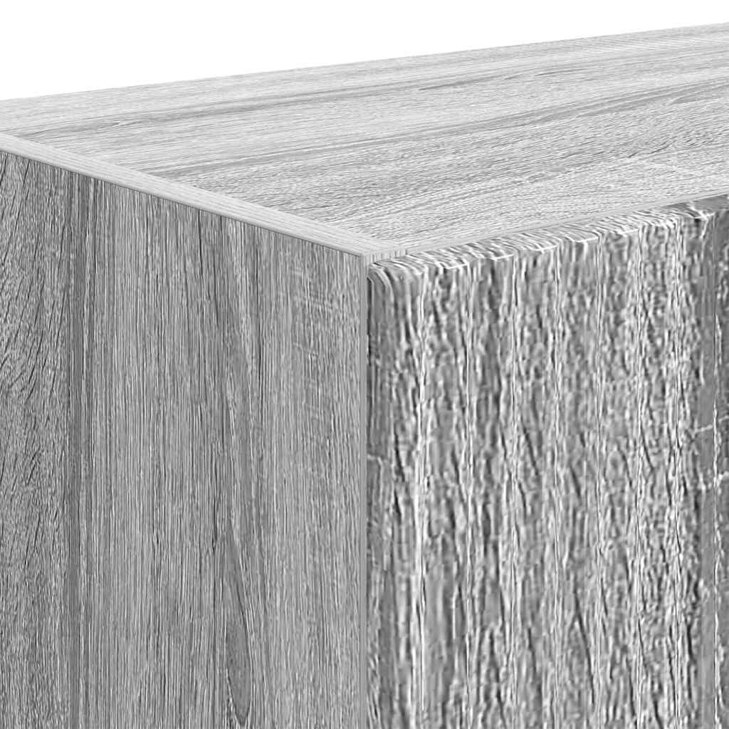 TV-Wandschrank Graues Sonoma 59,5 x 31 x 100 cm Holzwerkstoff