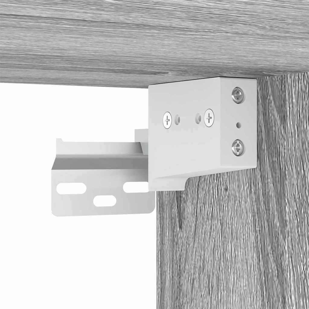 TV-Wandschrank Graues Sonoma 59,5 x 31 x 100 cm Holzwerkstoff