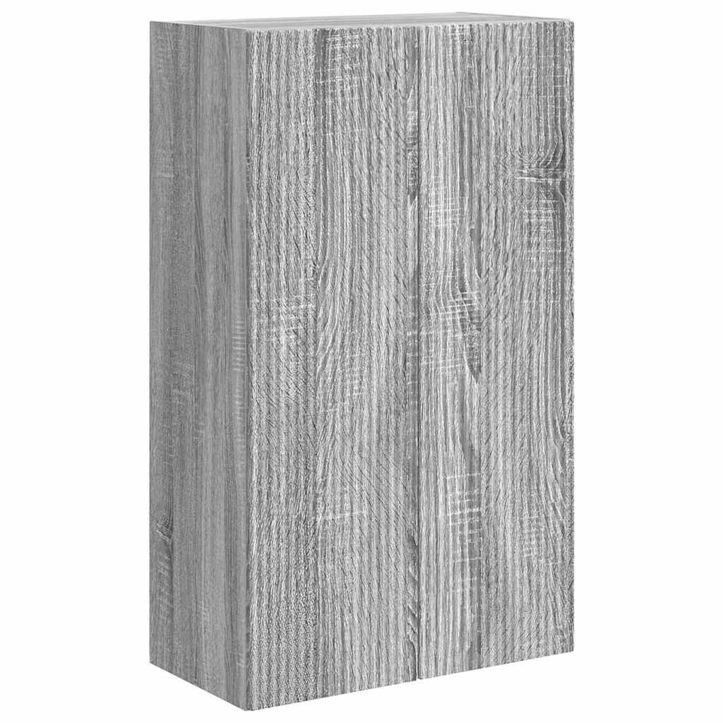 TV-Wandschrank Graues Sonoma 59,5 x 31 x 100 cm Holzwerkstoff