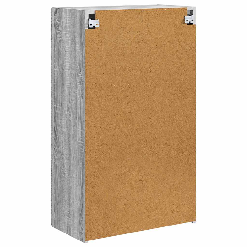 TV-Wandschrank Graues Sonoma 59,5 x 31 x 100 cm Holzwerkstoff