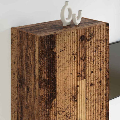 TV-Wandschrank Altholz 59,5 x 31 x 100 cm Holzwerkstoff