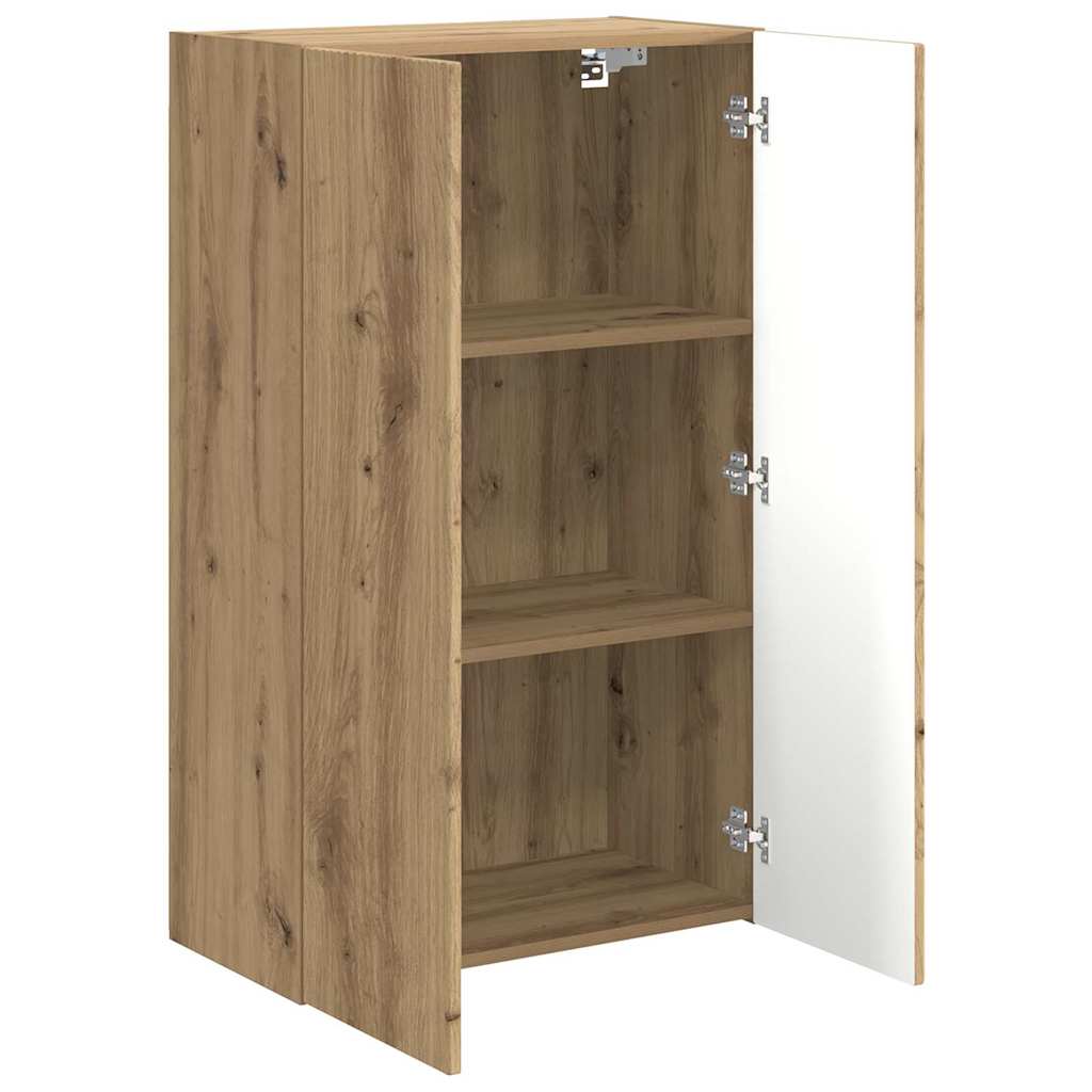 TV-Wandschrank Artisan-Eiche 59,5 x 31 x 100 cm Holzwerkstoff
