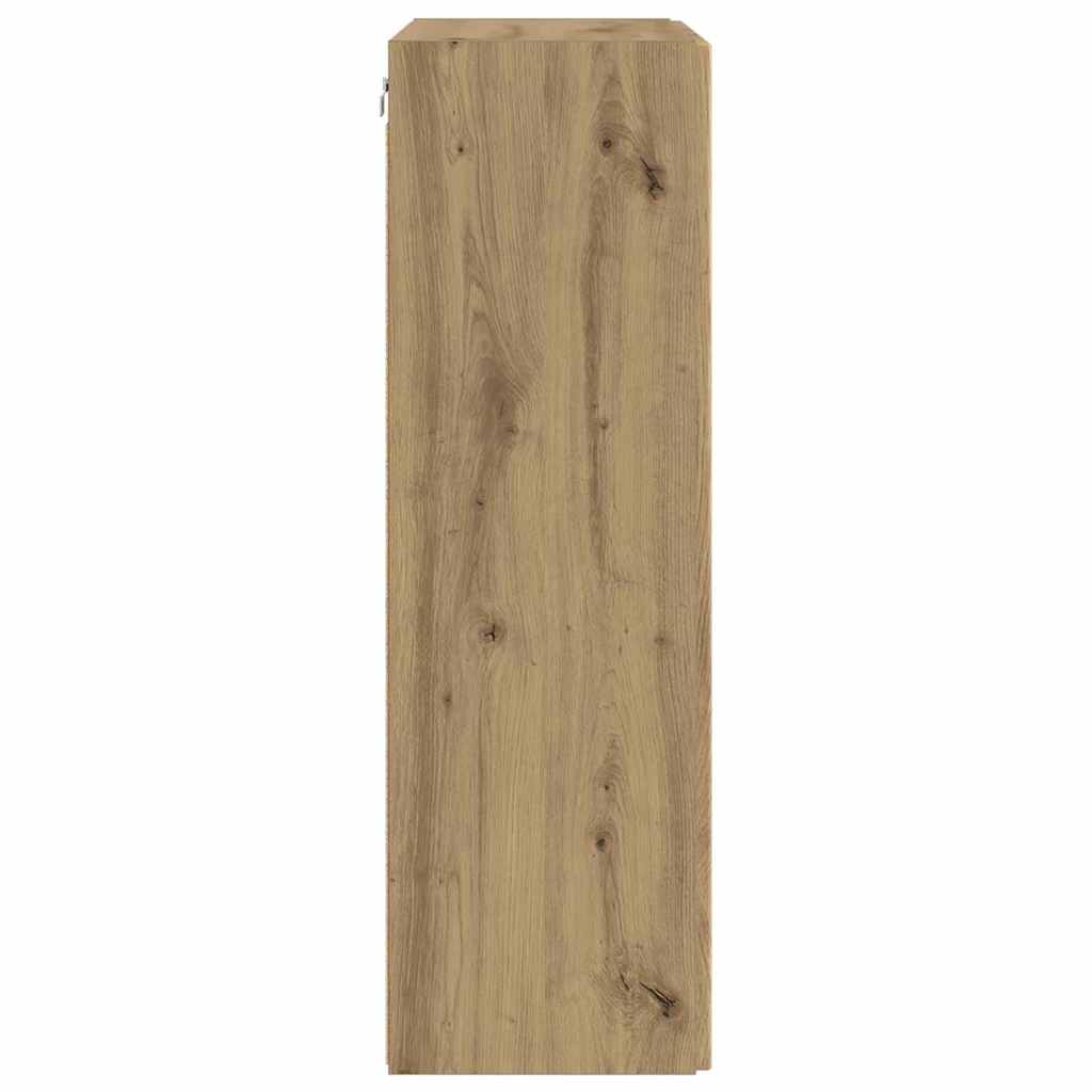 TV-Wandschrank Artisan-Eiche 59,5 x 31 x 100 cm Holzwerkstoff