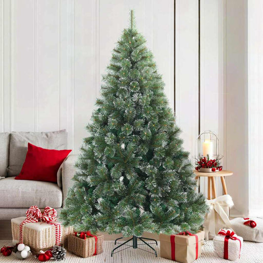 Moderner künstlicher Klapp-Weihnachtsbaum Schnee flocked Weiß