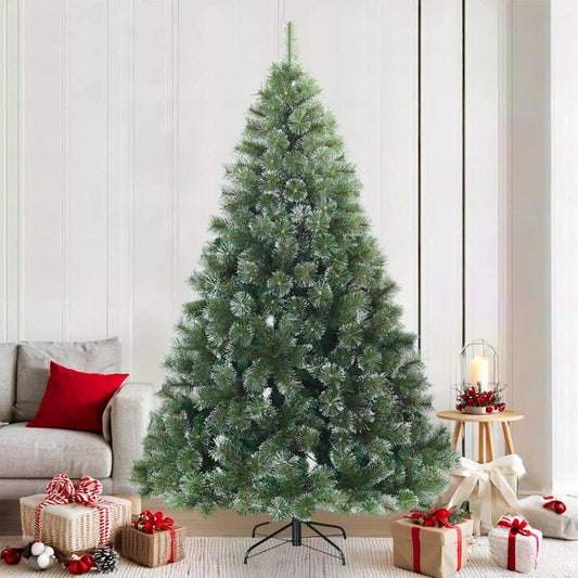 Moderner künstlicher Klapp-Weihnachtsbaum Schnee flocked Weiß