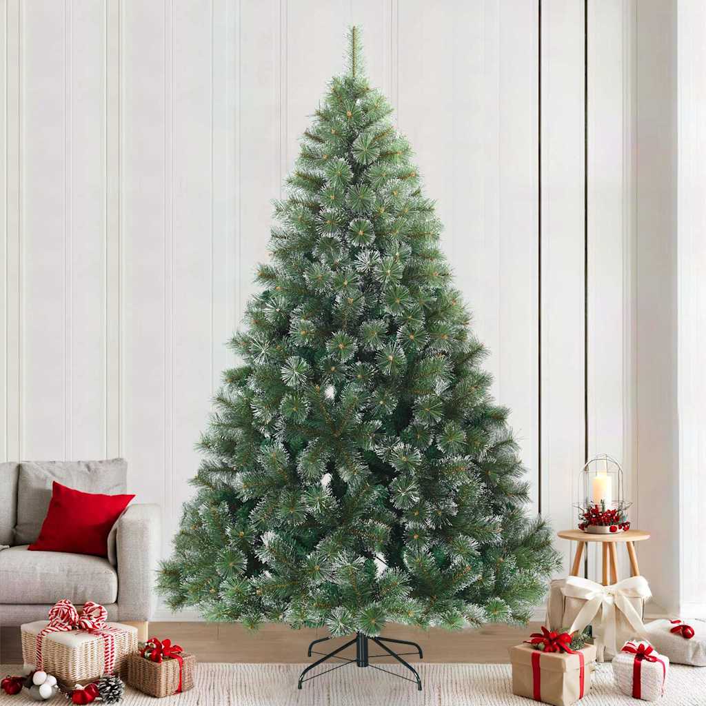 Moderner künstlicher Klapp-Weihnachtsbaum Schnee flocked Weiß