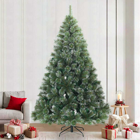 Moderner künstlicher Klapp-Weihnachtsbaum Schnee flocked Weiß