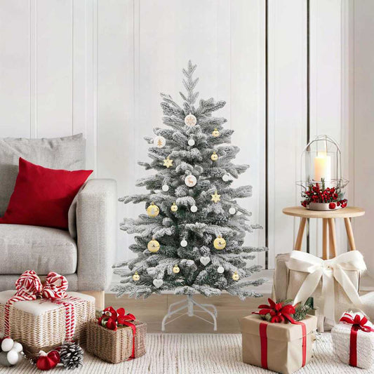 Weihnachtskugel-Set 40 pcs Weiß und Gold