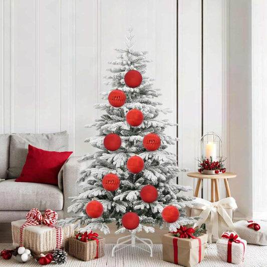Weihnachtskugel-Set 9 pcs Rot