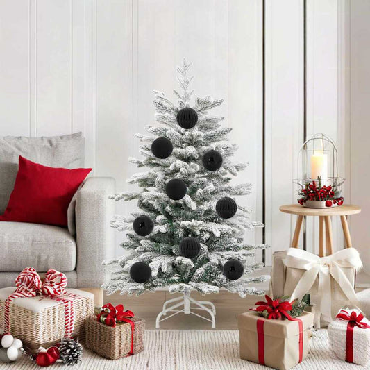 Weihnachtskugel-Set 15 pcs Schwarz