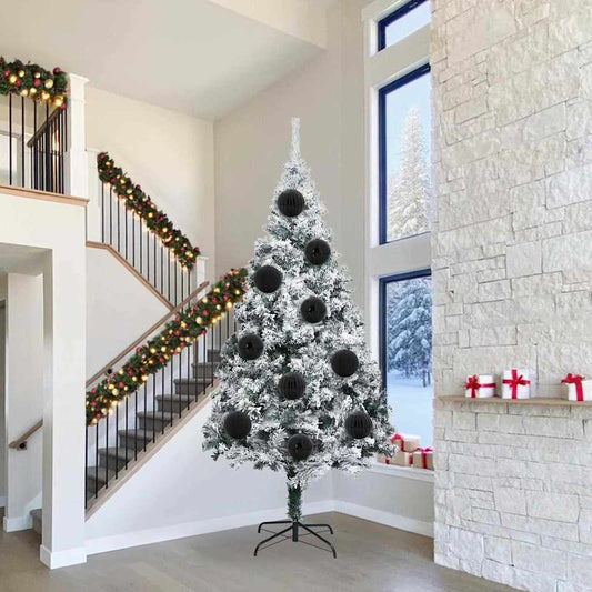 Weihnachtskugel-Set 3 pcs Schwarz