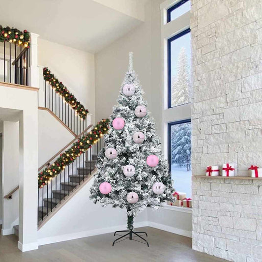 Weihnachtskugel-Set 3 pcs Rosa