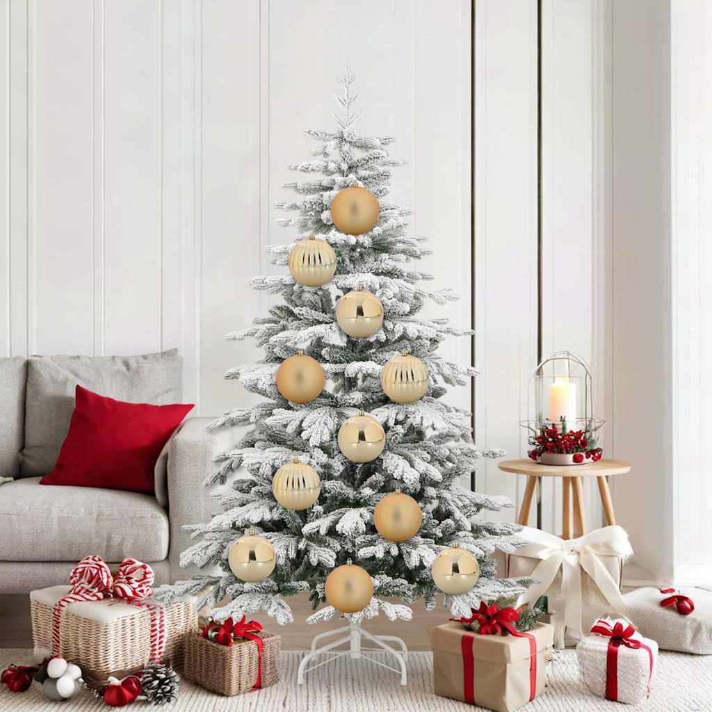 Weihnachtskugel-Set 9 pcs Gold