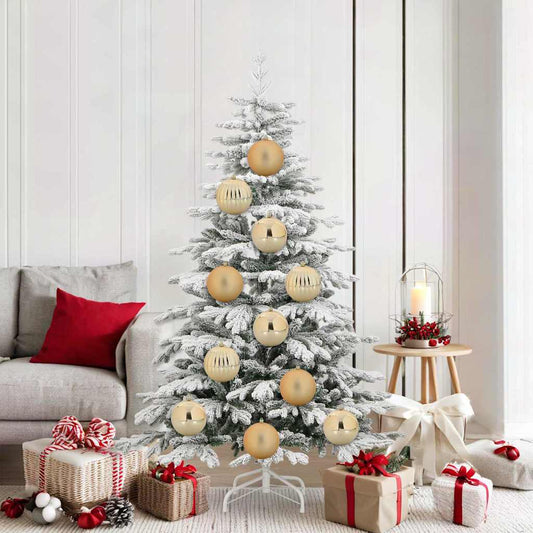 Weihnachtskugel-Set 9 pcs Gold
