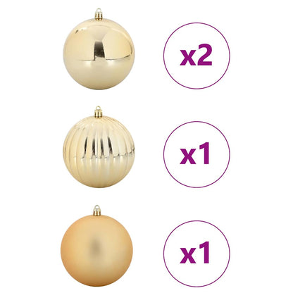 Weihnachtskugel-Set 4 pcs Gold