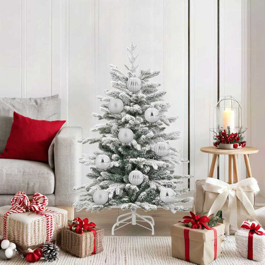 Weihnachtskugel-Set 15 pcs Silber