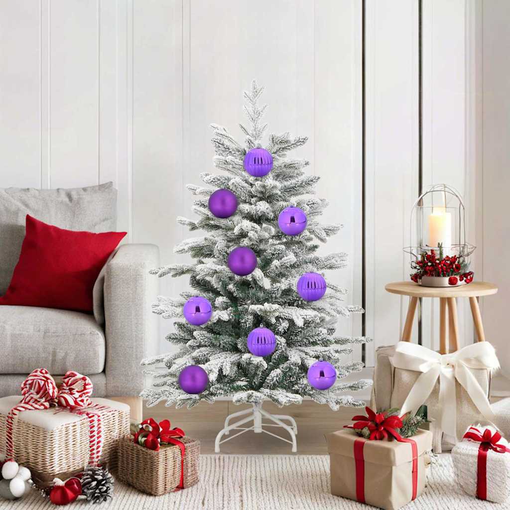 Weihnachtskugel-Set 15 pcs Lila